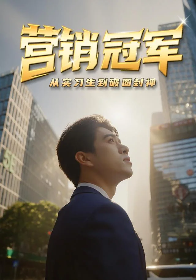 《营销冠军，从实习生到破圈封神》作品封面